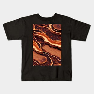 Wood pattern, a perfect gift for any woodworker or nature lover! #28 Kids T-Shirt